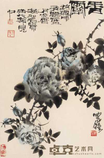 舒传曦 香露 镜心 64.5×42cm